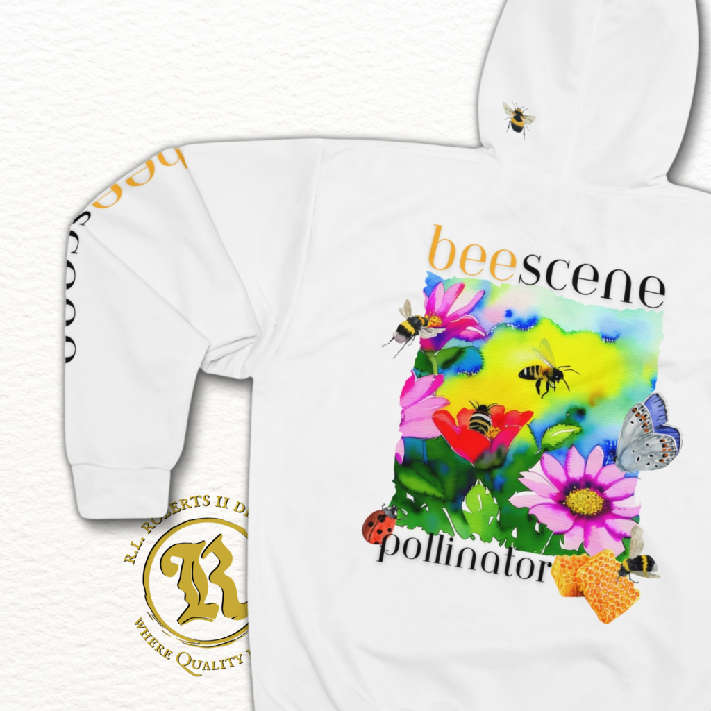 "Bee Scene" Floral Shirt Design