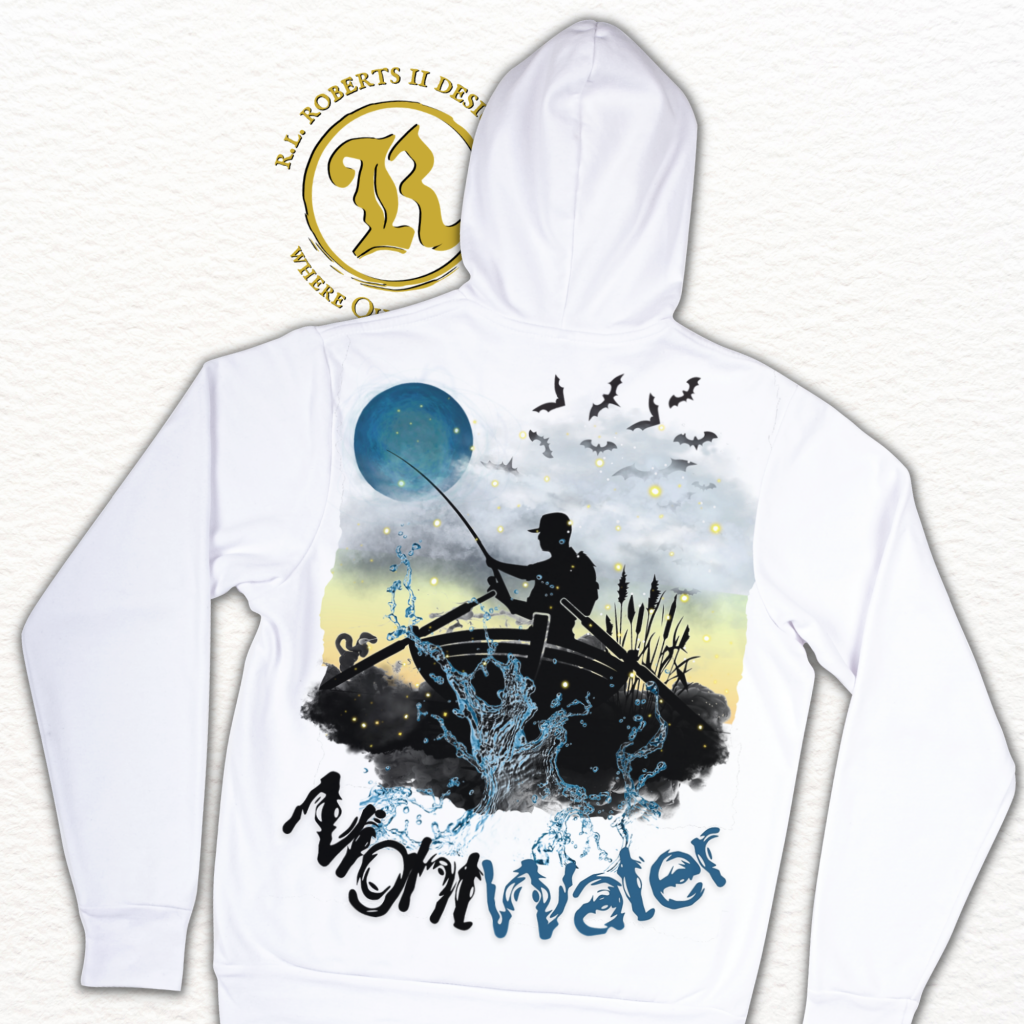 "Night Water" Fishing Shirt Design