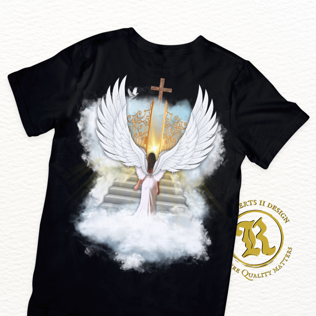 Angel Graphic Shirt Design