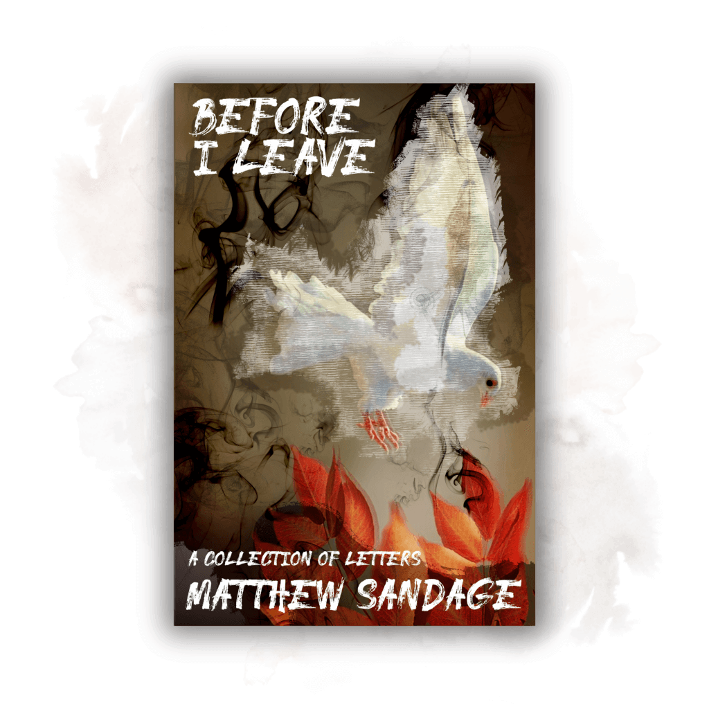 "Before I Leave" Horror Book Cover Design (2023)
