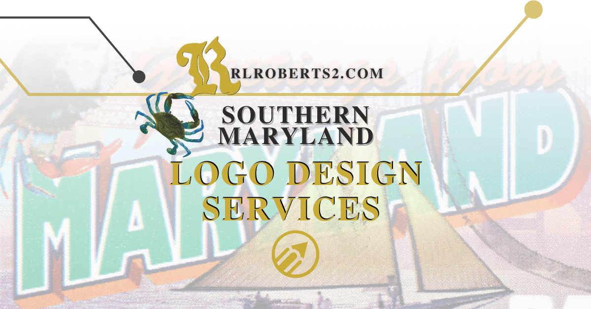 logo design services southern maryland graphic blue crab