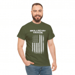 army green skilled by trade hvac shirt design