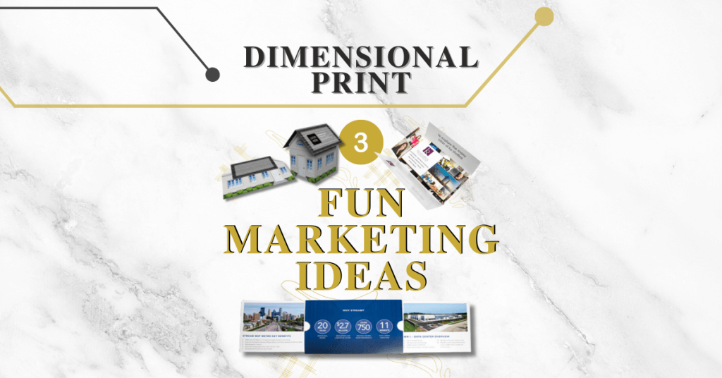 3 Fun Marketing Ideas to Raise Engagement (Dimensional Mail Marketing)