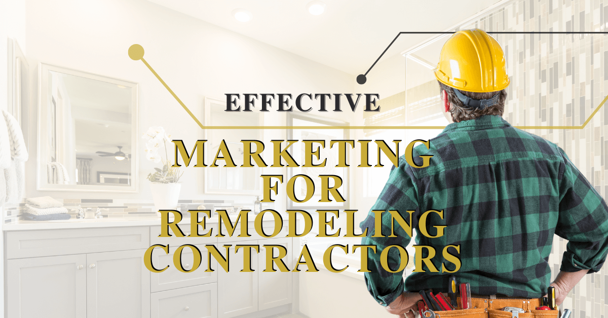 marketing for remodeling contractors image remodeler looking at completed job
