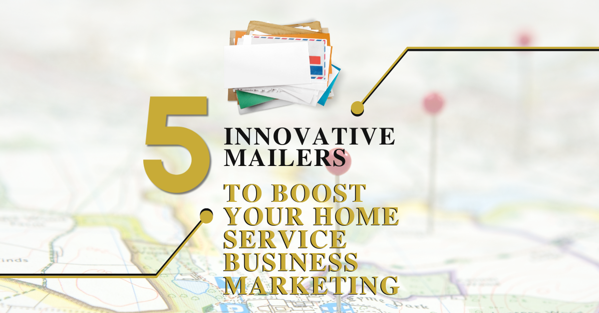 5 innovative mailers graphic