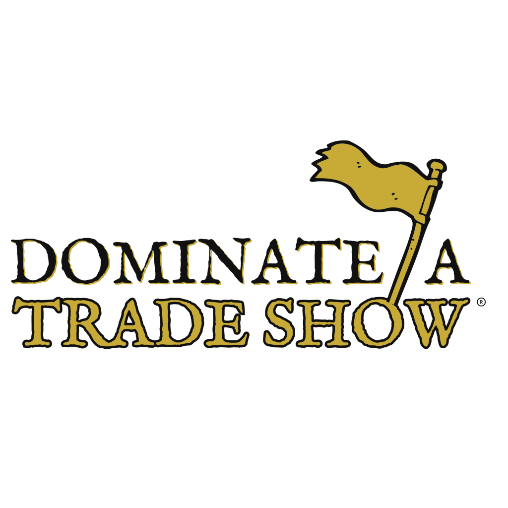 dominate a trade show marketing logo