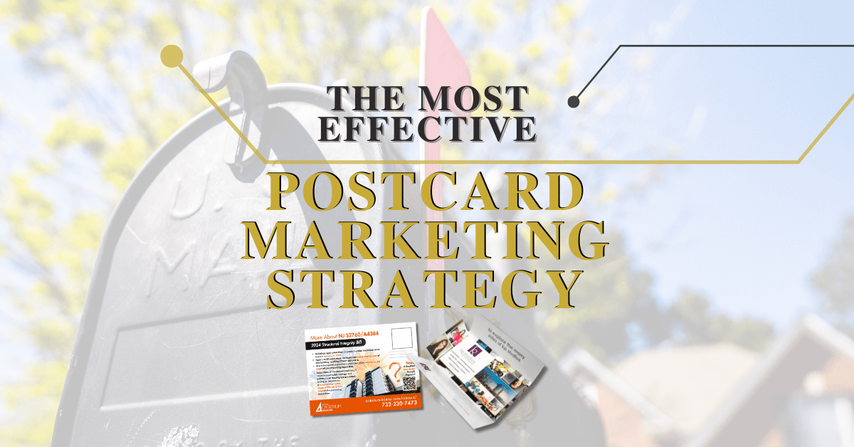 best postcard marketing strategy graphic