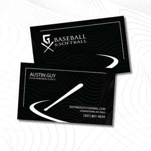 G1 Baseball & Softball Business Card