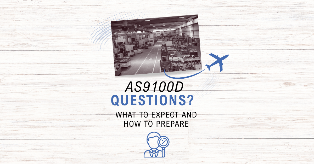 as9100d auditor questions graphic