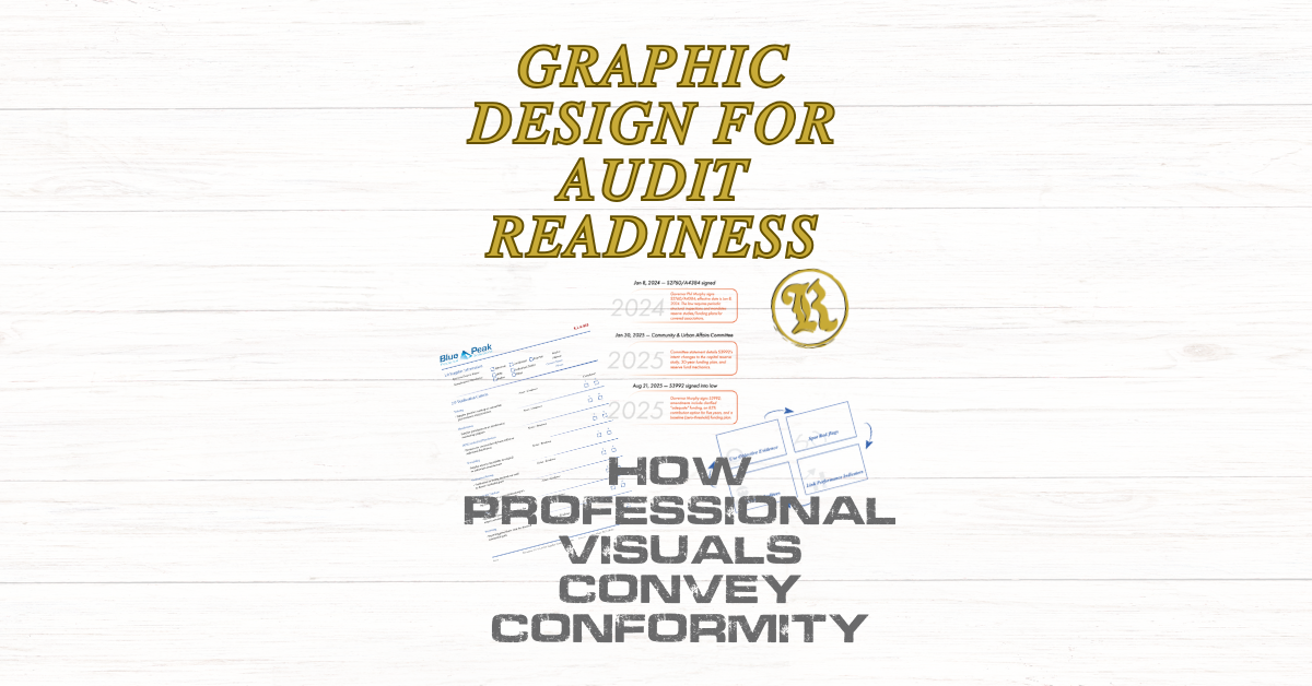 Graphic Design for Audit Readiness