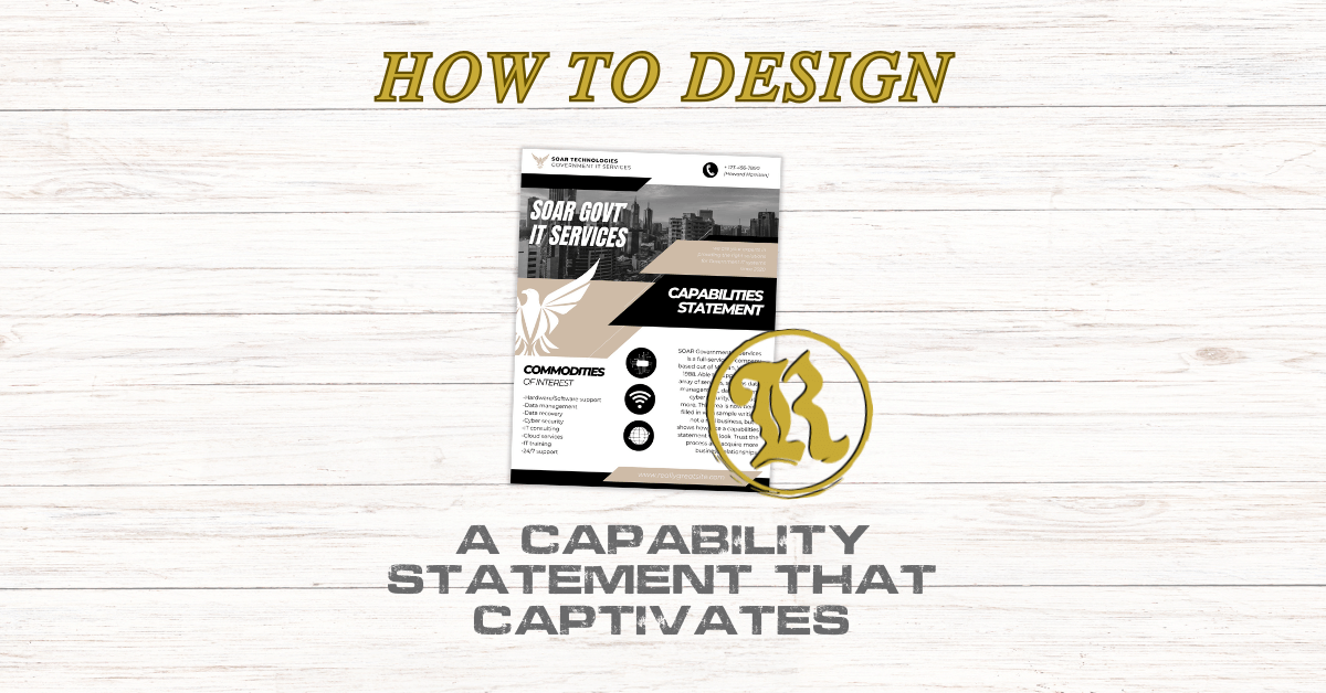 How to Design a Capability Statement That Captivates