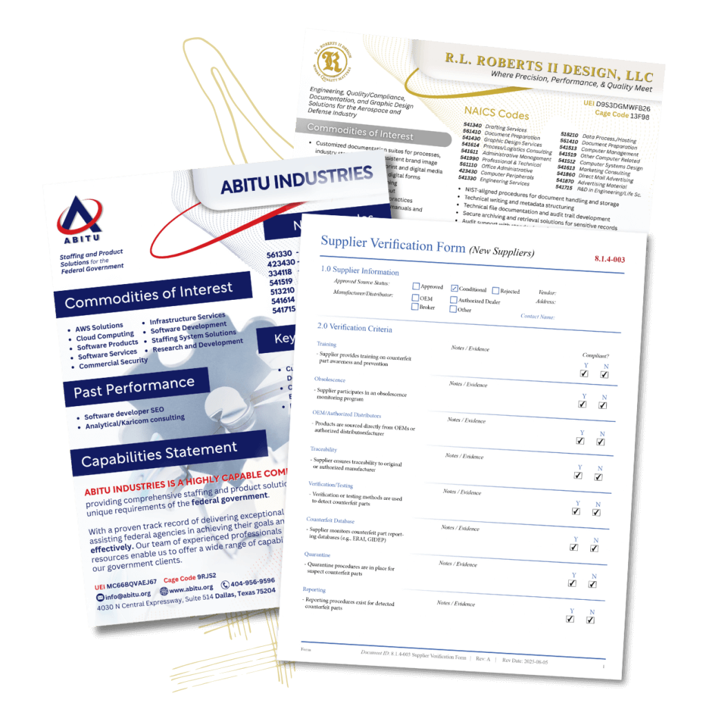 custom document design