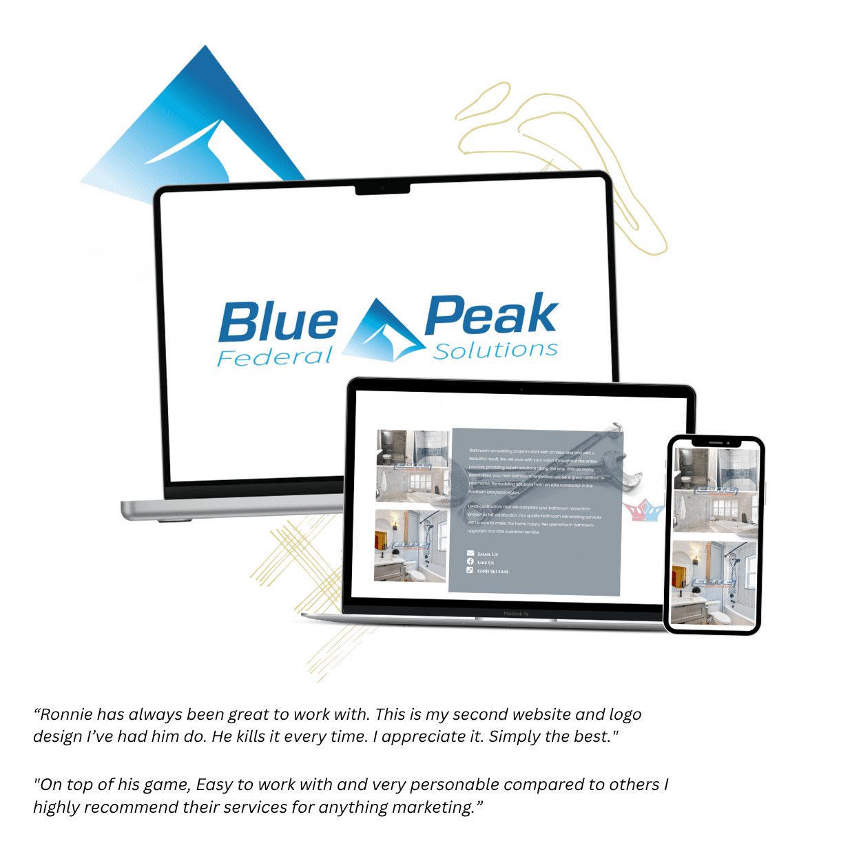 Website design services rl roberts 2 design llc feedback and website examples SOUTHERN MD