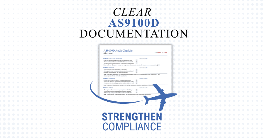Clear As9100D Documentation