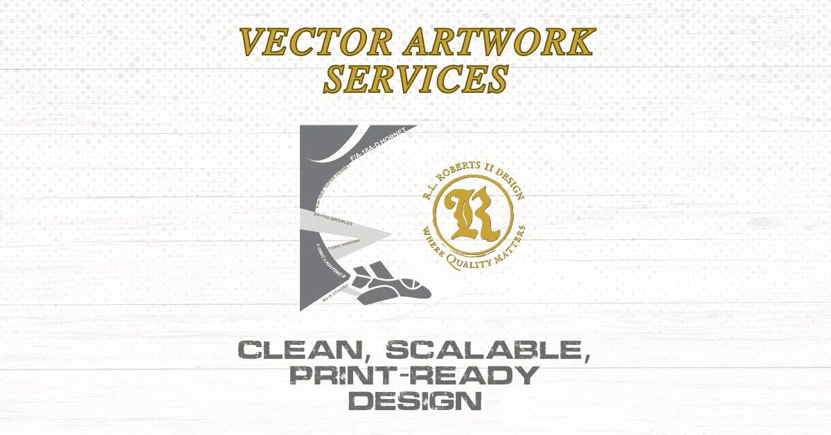 Vector Artwork Services for Clean, Scalable, Print-Ready Design