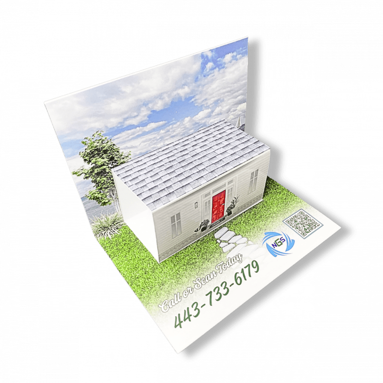 Lawn Care w/Water Scene