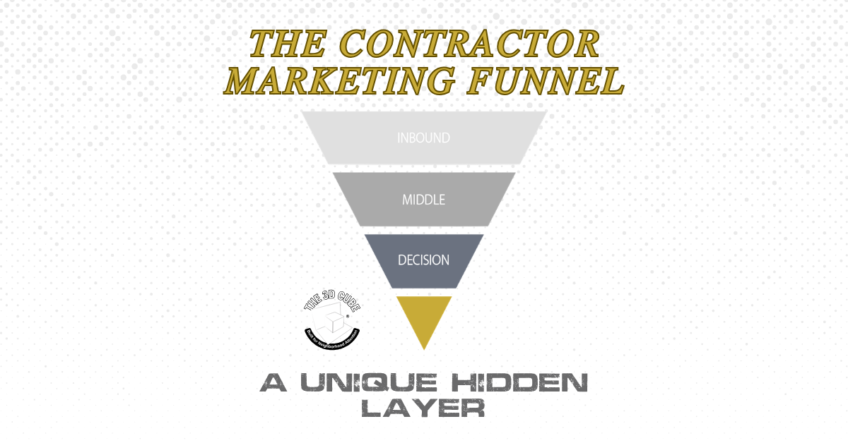 The Hidden Layer in the Contractor Marketing Funnel: Post-Estimate Closing with 3DC®